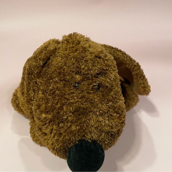 Vintage Ganz Heritage Collection 10” long Soft Spot Puppers #5260 Brown Dog Pup… - Picture 10 of 10
